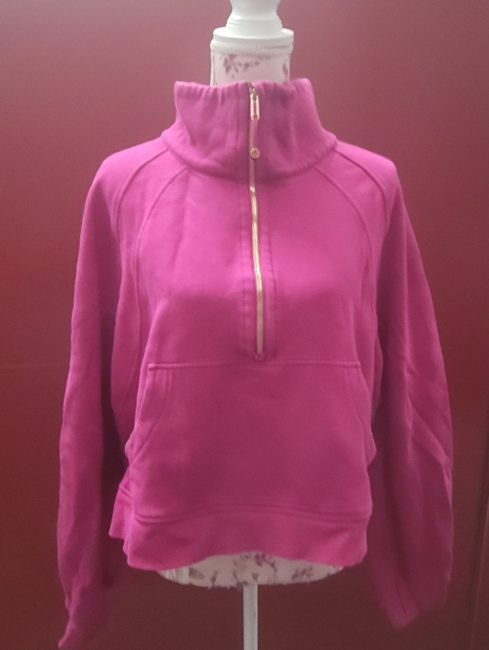 lululemon athletica Bright Magenta Hoodie
